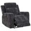 Fauteuil inclinable électrique Heitzman en chenille gris foncé-122505243