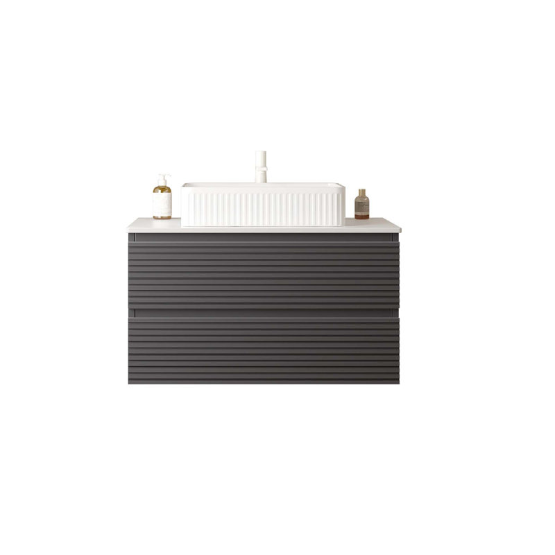 Wall Mounted Plywood Cabinet Without Basin