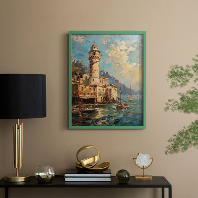 NAUTICAL Series DLxxI, reproduction encadrée - bois massif