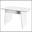 Bureau contemporain en transparent par Lumisource