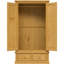 Jaeden 2 Door Solid Wood Wardrobe