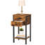 Ante 38cm W Iron Bedside Table