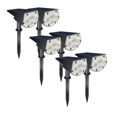 WBM Smart Low Voltage Solar Powered Integrated LED Spot Light