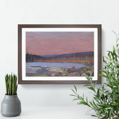 A Northern Lake by Tom Thomson - Picture Frame Graphic Art