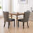 2-Piece Dining Chairs (Black)