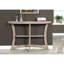 Console d'appoint taupe pour salon : design chic et pratique. Console de chambre : Moderne et spacieuse.