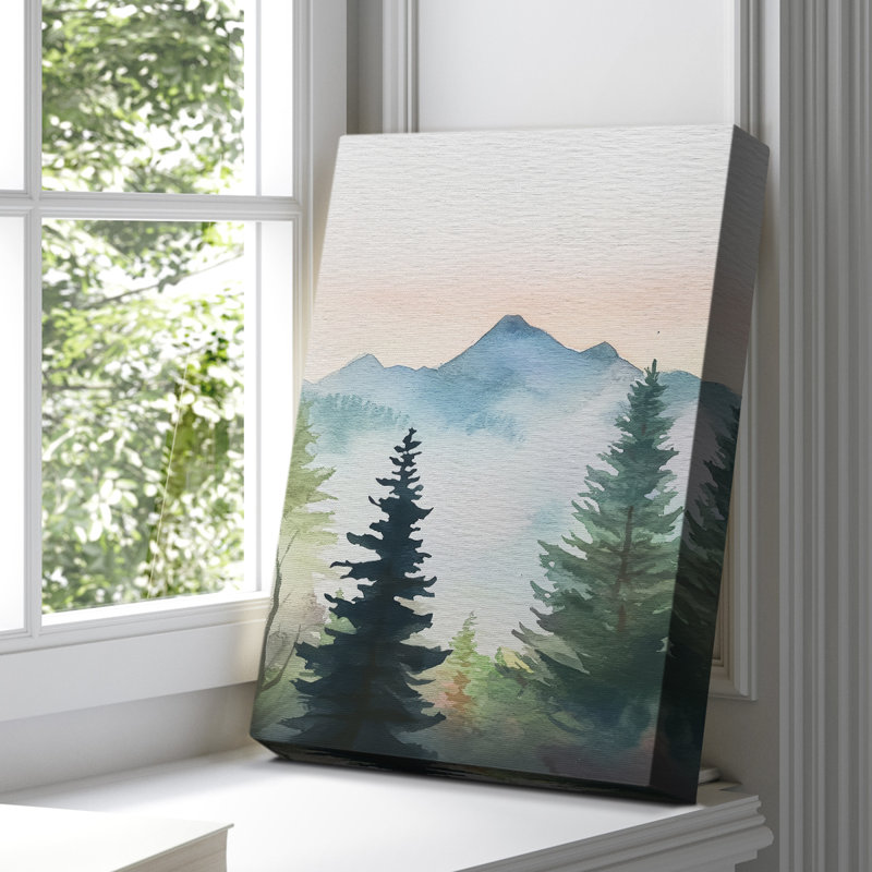 Toile tendue paysage LXIV Gallery - prête à être accrochée, H 18 po x l 12 po