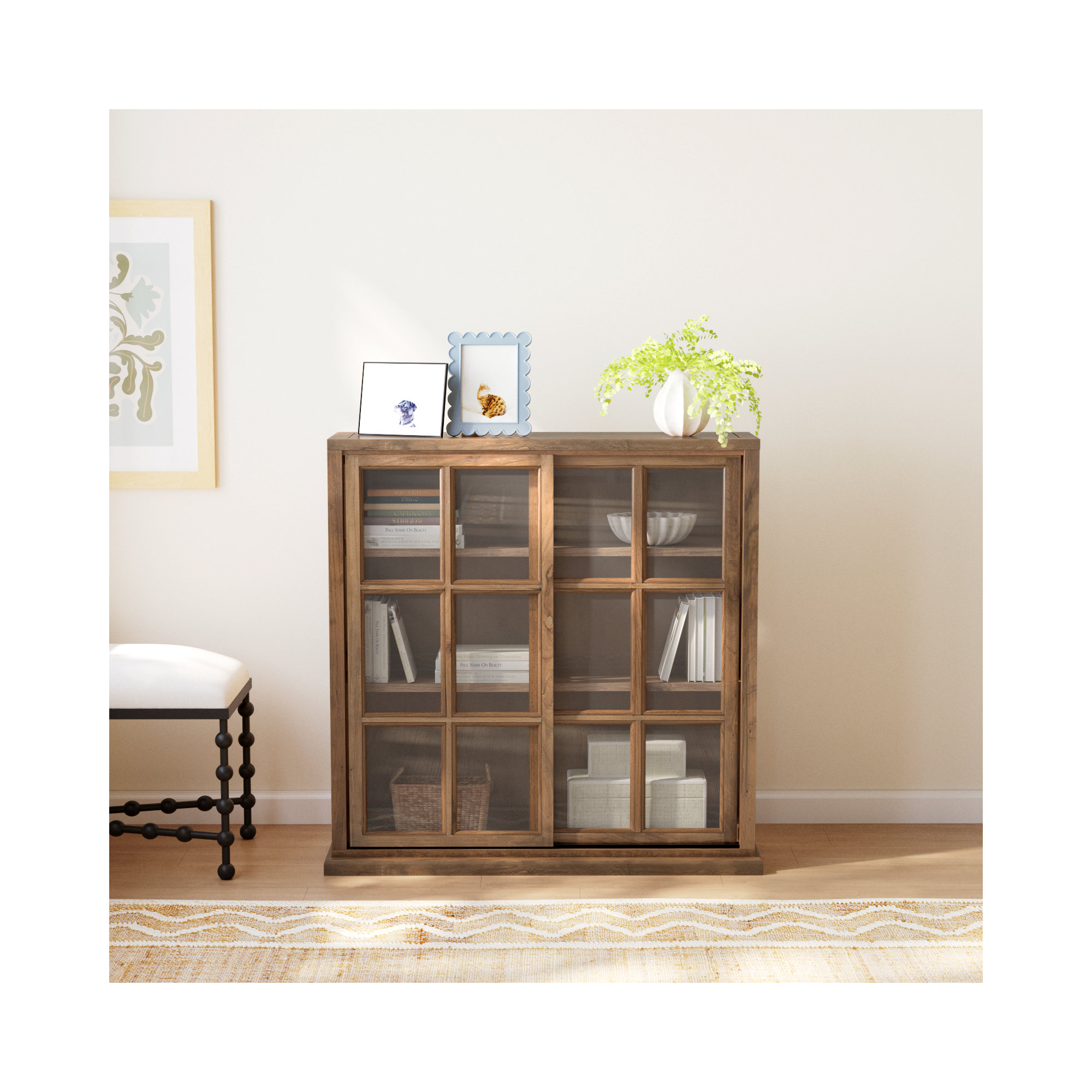 Fayette Standard Bookcase, Oak