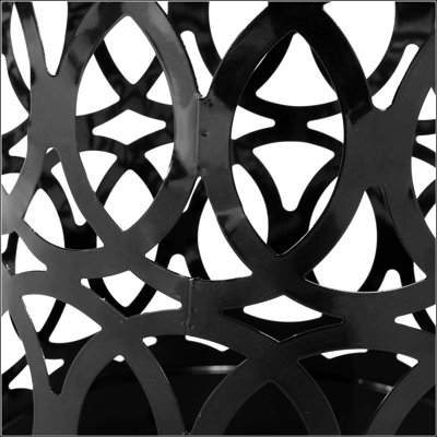 Stylish Outdoor Powder-Coated Iron End Table Set, Durable And Weather-Resistant For Modern Spaces