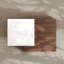 Table de bout carrée rotative de style italien