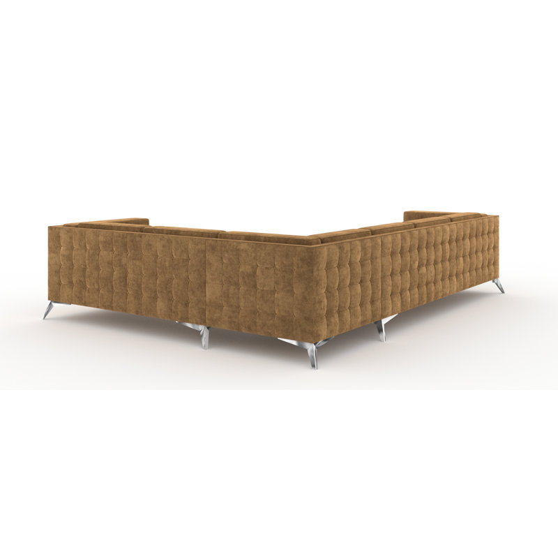 Magnus 4 Seater Corner Sofa , Beige, Right Hand Facing