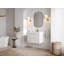 Verre flottant 30 po Roswell X P 22 po D Meuble-lavabo simple avec 2 po Quartz-102048840