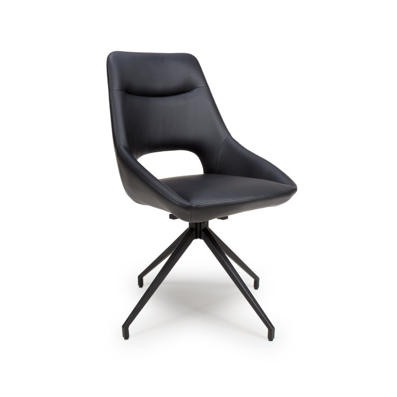 Lexilynn Upholstered Dining Chair, Black