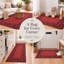 LEXI Red & Black Greek Key Machine Tufted Area Rug-109024649