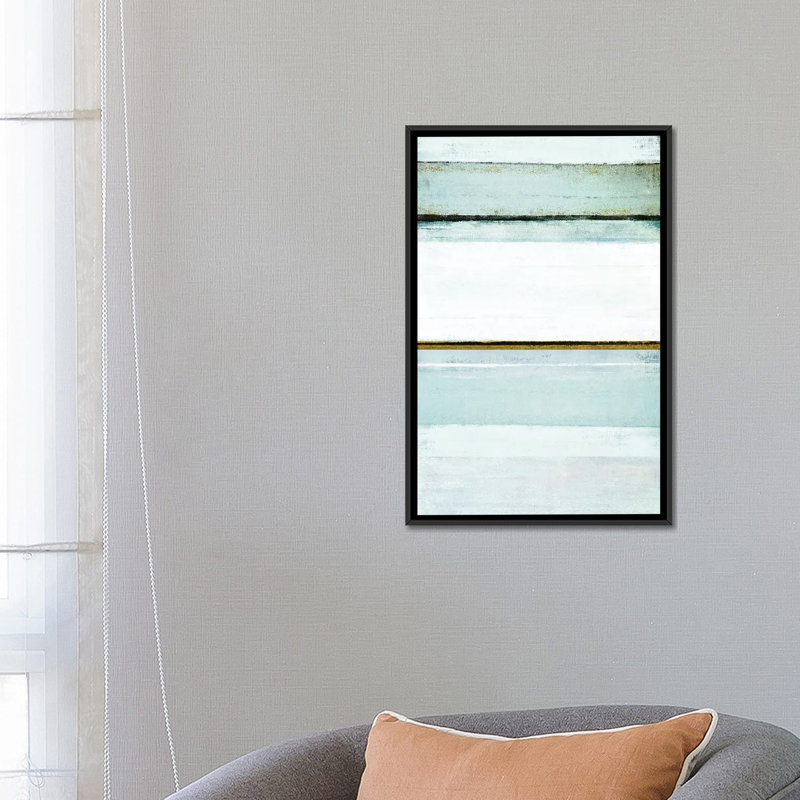 «Uninvoué», reproduction sur toile, H 26 po x l 18 po x P 1,5 po, Toile avec cadre flottant noir, Pas de tapis
