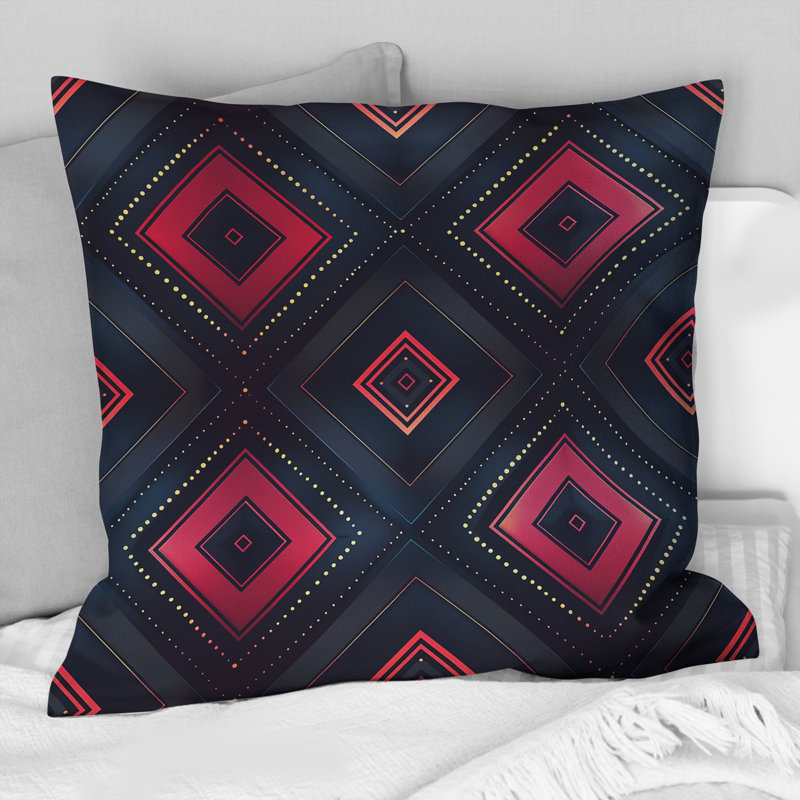 Coussin Glam, H 18 po x H 18 po