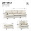 Canapé modulaire avec repose-pieds Chenille-1823207475