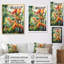 «Pine Tree Autumn Symphony I» sur toile-91381736-91381741