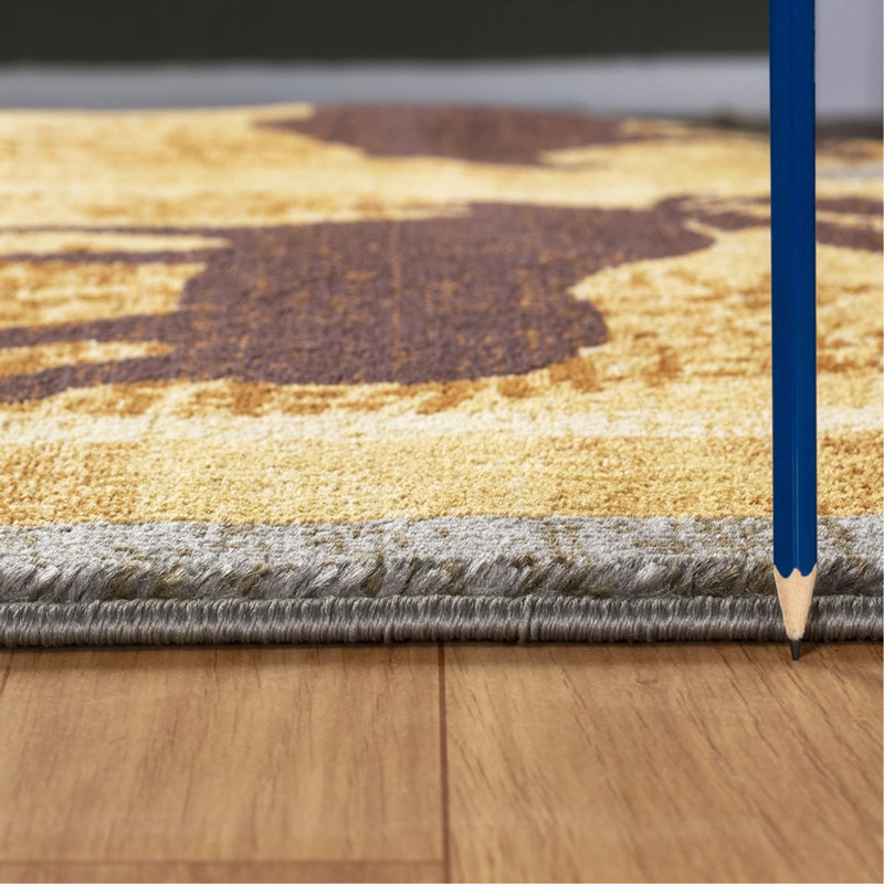 Multi Lodge Area Rug, Runner 2'7" x 7'3"