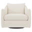 Joli Upholstered Swivel Armchair-222009202