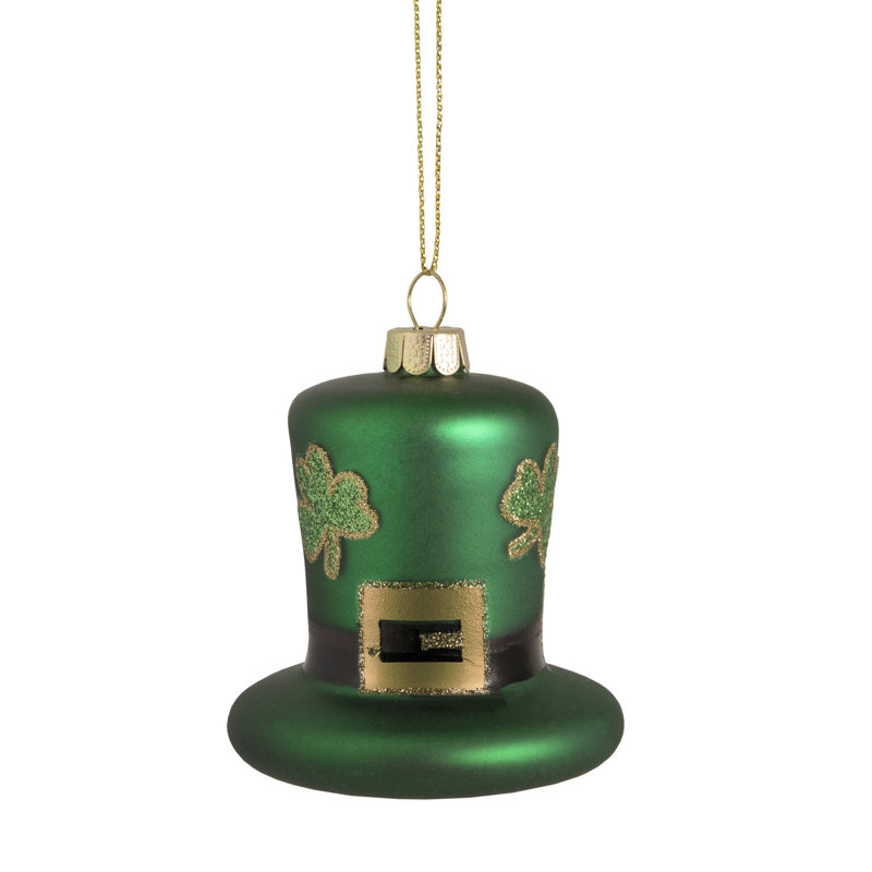 Ornement de Noël en verre 2,75 po