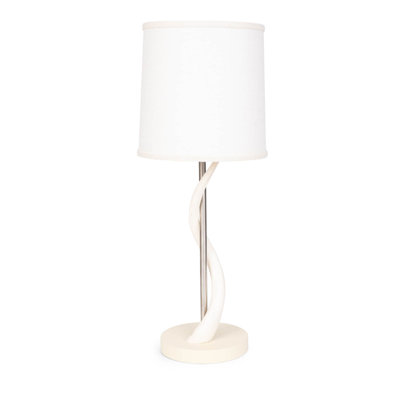 Polished African Inner Horn Table Lamp