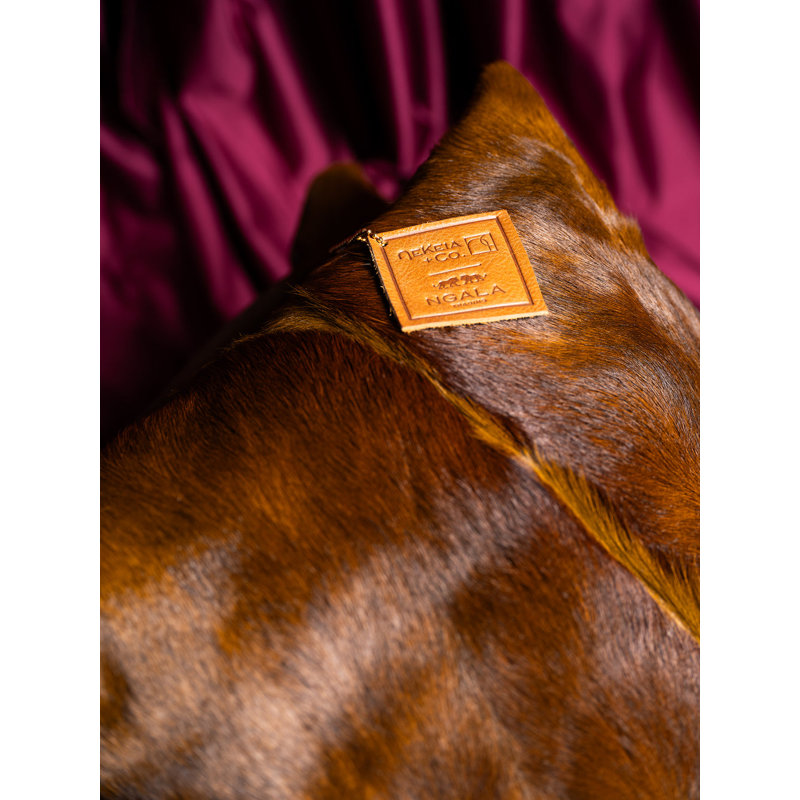 Kinshasha - Springok Pillow, Brown/Chocolate