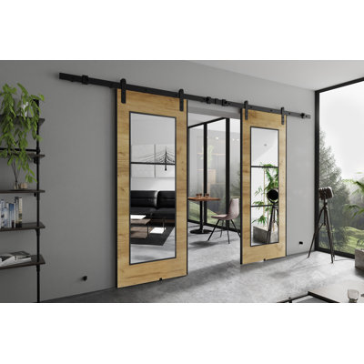Cairney Double Sliding Doors Laminate
