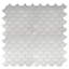 2.44'' W x 2.63'' L Metal Peel and Stick Mosaic Tile