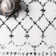 Freetown Moroccan Performance White/Black Rug