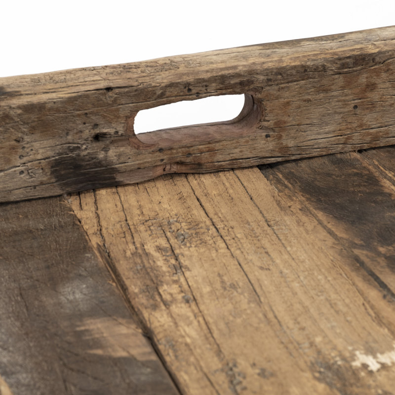 Latassha Solid Wood Tray, 3" H x 30" W x 30" L