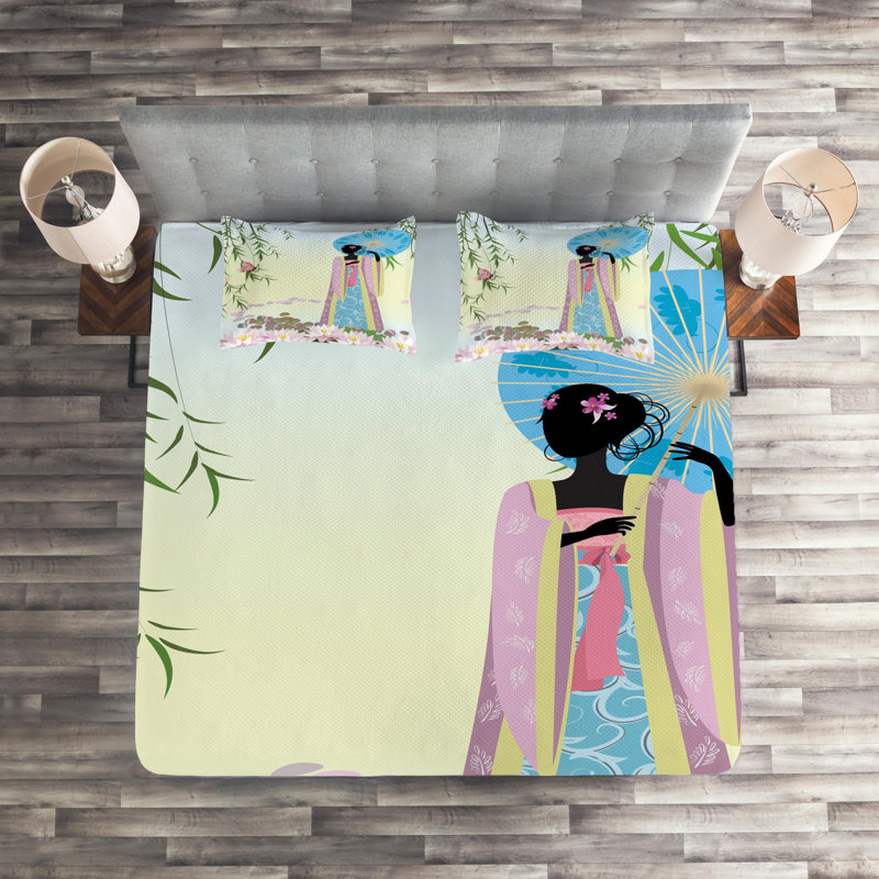 Eclectic Polyester Coverlet