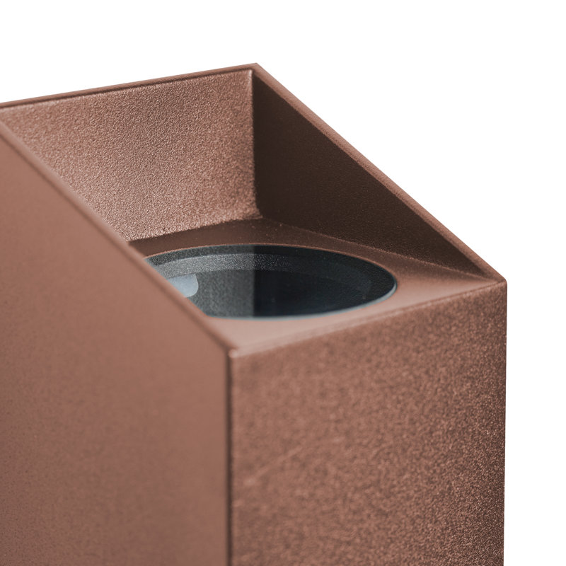 Nico 23.5cm H Outdoor Flush Mount, Rust
