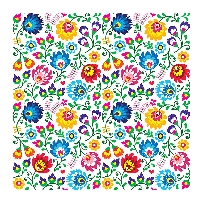Candies Matte Mural, 250 x 250cm