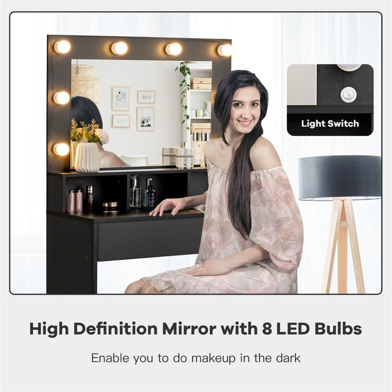 Dressing Table with Mirror