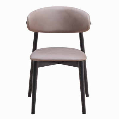 Chaise d'appoint rembourrée (ensemble de 2)