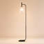 151.98 H cm Powder Coated Column Floor Lamp
