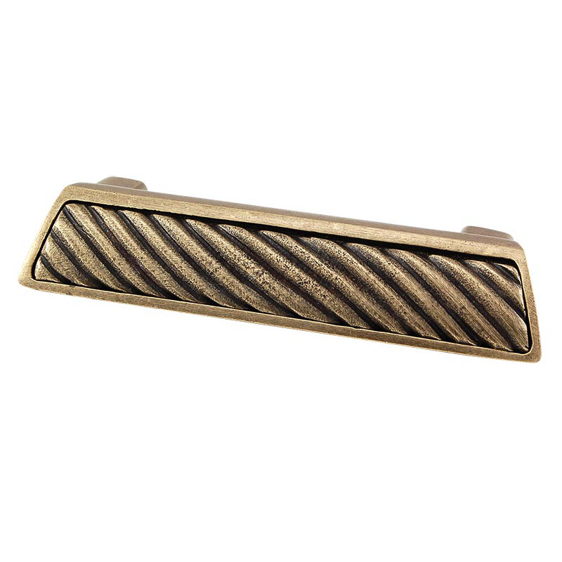 Sanzio Bar / Handle Pull, Antique Brass