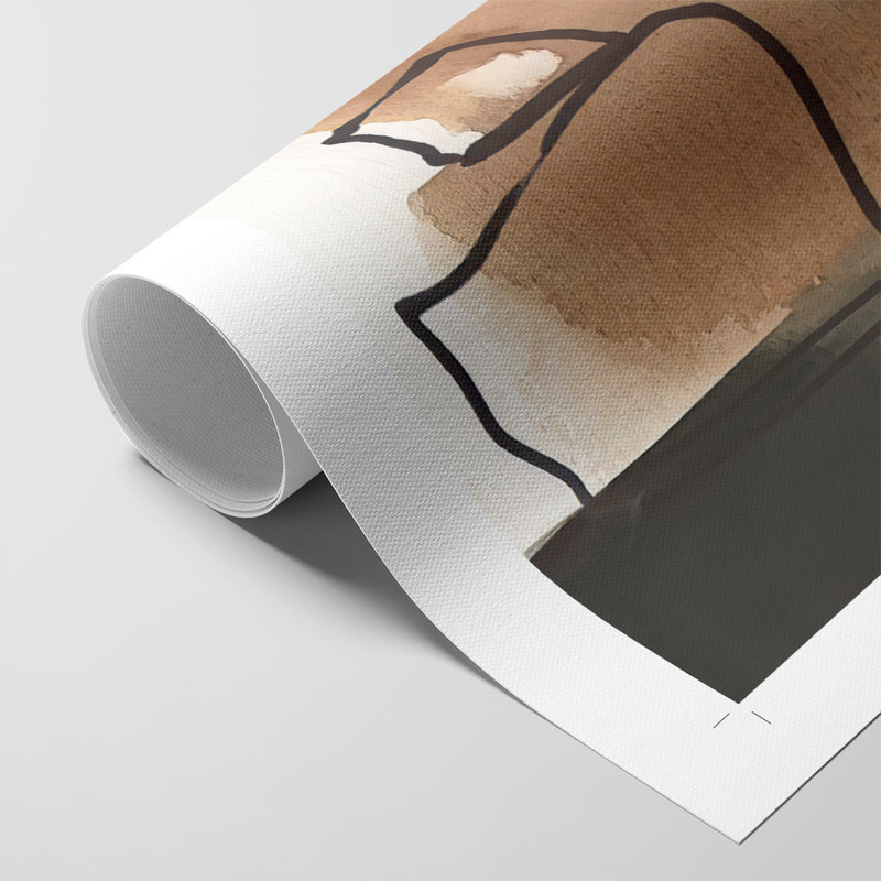 Retro Vibe I - Impression sur toile seulement - NON-CADRE, H 60 po x l 40 po