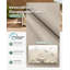 Canapé de patio 3 places en aluminium de 188 cm (74 po) avec coussins haute densité de 15 cm (6 po) d'épaisseur et tissu oléfine résistant aux intempéries-124425295