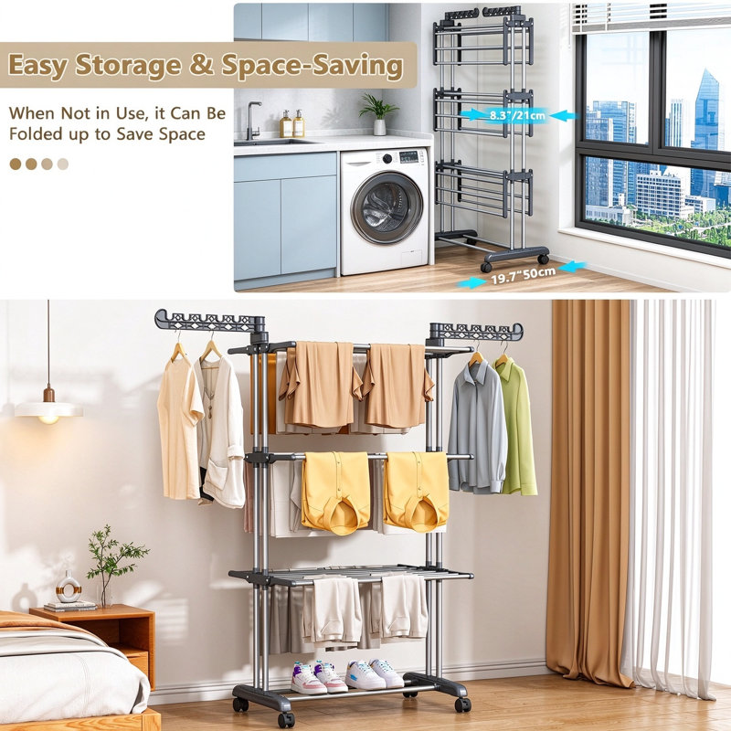 76 cm Clothes Rack