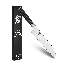 Shun Classic 7" Master Serrated Utility Knife, Handcrafted Japanese Knife, VG-MAX Core with Damascus Stainless Steel Cladding, Pakkawood Handle, Precision and Sharpness for Professional and Home Chefs