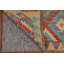 Tapis de couloir réversible en laine coloré 3 x 3