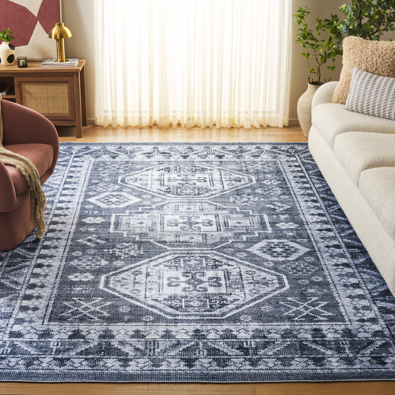 Tapis oriental lavable à la machine Arizona Performance, Rectangle 8 pi x 10 pi