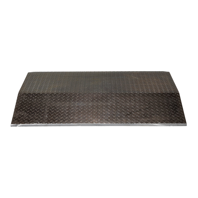 Vestil Cable Cover, 4.38" H x 48" W X 48" D, Brown