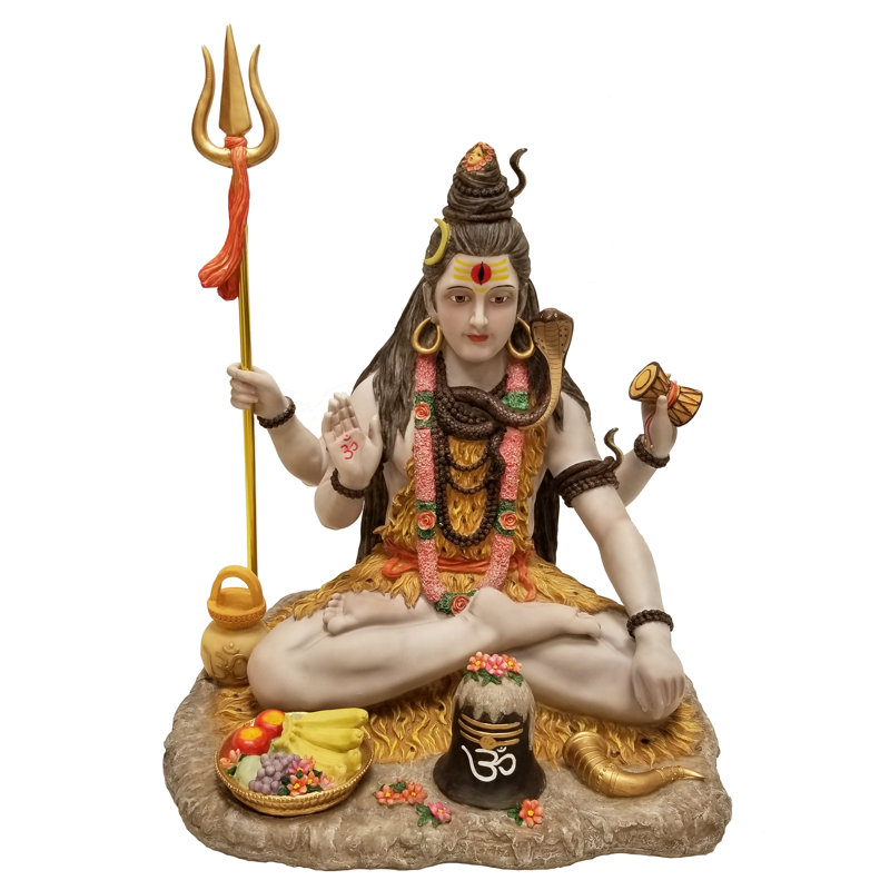 Très grand statue shiva Quamaine