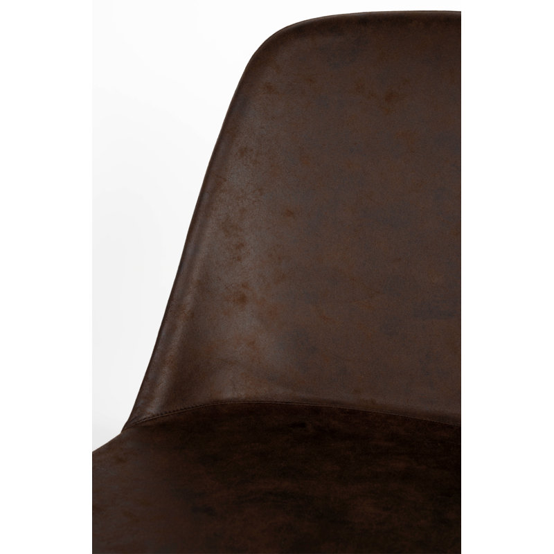 Alana Upholstered Dining Chair, Brown