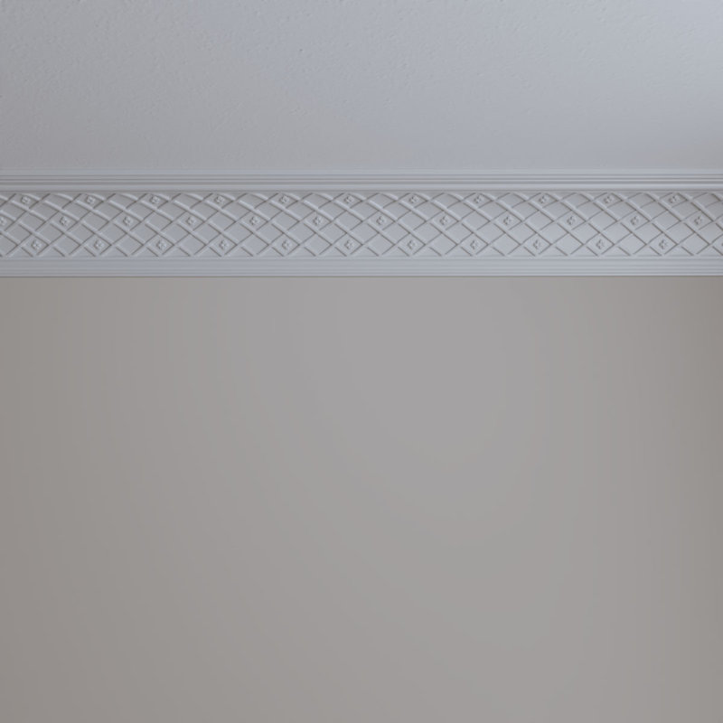 Brightton 94.5" White Urethane Crown Moulding