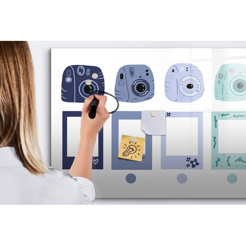 Magnetic Glass Dry Erase Board