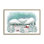 Rustic Winter Wonderland Print  in a Frame